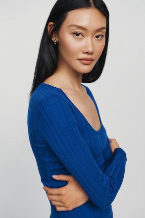 Maeve 100% Merino Wool Scoop Neck Sweater