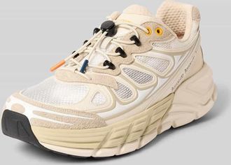 Barracuda Sneaker aus Leder-Mix mit profilierter Sohle in Offwhite, Gr&ouml;&szlig;e 41