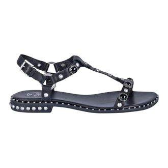 Ash Flat Sandals, female, Black, Size: 10 US Podium Sandals