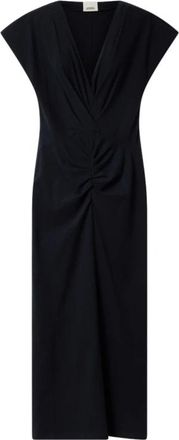 Isabel Marant Jurken - Dames - Maxi kleedjes - Zwart - L - Kleedjes