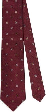Robert Talbott Robert Neat Necktie in Burgundy at Nordstrom