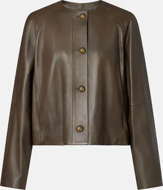 Max Mara Leather jacket