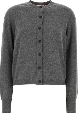 Ferragamo Cardigan con bottoni - Grigio