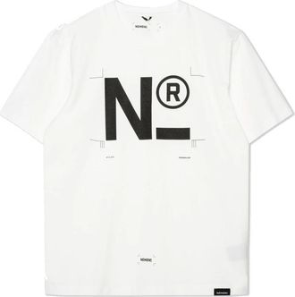 Nemen Tijdloze technische T-shirt - Heren - T-shirts - Wit - XL - Katoen - Tops
