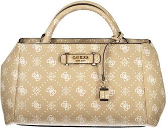 Guess Beige Polyurethane Women Womens Handbag