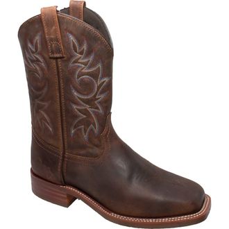 Adtec 11 Western Square Toe Boots in Dark Brown at Nordstrom, Size 10.5