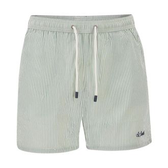 MC2 Saint Barth Beachwear, male, Green, Size: M Patmos Swimsuit