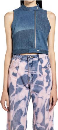 E.L.V. Denim Jeannie Biker Top
