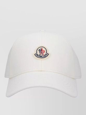 Moncler casual hat curved brim street style