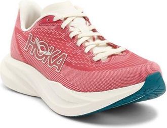 Hoka One One Mach 7 Running Shoe in Lingonberry /Cranberry at Nordstrom, Size 10.5