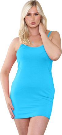 Janisramone Hamishkane Womens Tops Plain Cami Strappy Sleeveless Bodycon Vest Top Women UK - Chic Summer Tank Top Women, Ideal Ladies Tops for Casual Active Outfi