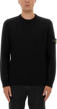 Stone Island Wool Jersey.-Uomo