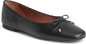 Vagabond Jolin Ballet Flat in Black at Nordstrom, Size 10Us