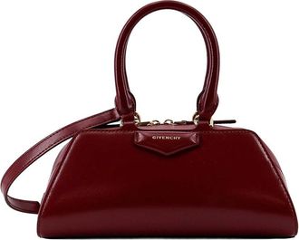 Givenchy Antigona Ew Mini Leather Shoulder Bag