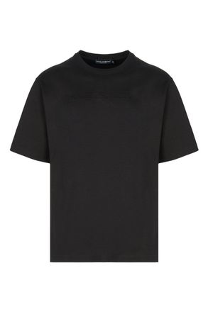 Dolce & Gabbana OVERSIZE COTTON T SHIRT Size: 50, colour: BLACK