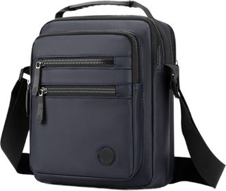 Generic Compatible For Mens Multifunctional Crossbody Bag, Large Capacity, Multiple Pockets, Suitable for Business, Commuting(Dark blue)