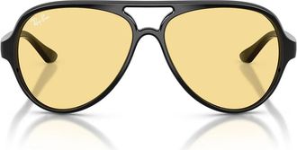 Ray-Ban Sunglasses Rb4125 601/R6 Cats 5000 Black/Yellow Men
