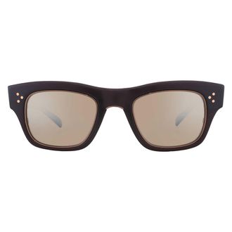 Mr. Leight GO S Gold/Smokey Glass Polar Square Sunglasses ML2006 CGNAC-CG/SMKYGLSSPLR 48