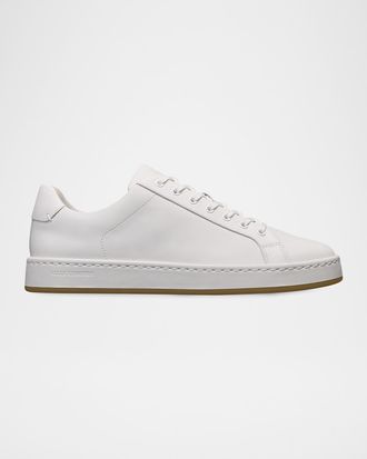 Allen Edmonds Men & apos;s Barnes Leather Low-Top Sneakers