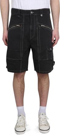 Isabel Marant Denim Bermuda Shorts - Heren - Denim shorts - Zwart - W38 - Denim - Korte Broeken