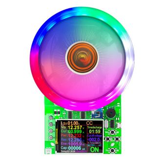 OEM Probador De Carga Electr&oacute;nico De 180 W, 200 V, 30 A, Pantalla Digital A Color De 4 Hilos, Bluetooth, Ajuste Electr&oacute;nico (mult&iacute;metro)
