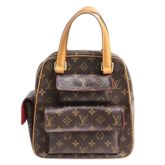 Louis Vuitton Pre-owned Handbags, female, Brown, Size: ONE SIZE Pre-owned Excentri Cite Monogram Handbag