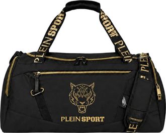 Plein Sport Duffle Tiger Bag - unisex - Sportaccessoires - Zwart - ONE Size - Polyester - Fitness
