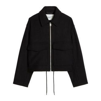 Marc O'Polo Heren, Jassen, Zwart, Maat: XS Wol