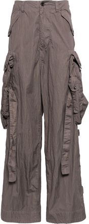 Julius cargo cotton blend trousers - men - Nylon/Cotton - 1 - Grey
