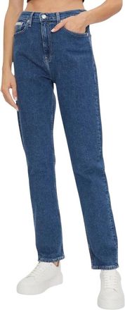 Calvin Klein Jeans Authentic Slim Strai J20J224006 - Dames - Slim Fit Jeans - Blauw - W26 L34 - Katoen - Jeans