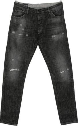 Emporio Armani J09 Slim Tapered Jeans - Heren - Slim Fit Jeans - Zwart - W31 - Katoen - Jeans