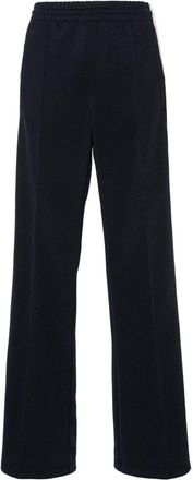 Golden Goose striped track pants - women - Polyester/Cotton - M - Blue