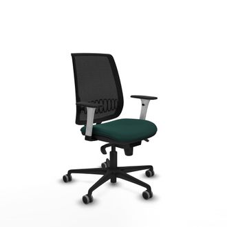 Piqueras y Crespo Silla Piqueras Y Crespo Alares Blanco Soporte Lumbar Ajustable