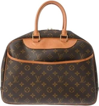 Louis Vuitton Pre-owned Handbags, female, Brown, Size: ONE SIZE Pre-owned Canvas Handbag