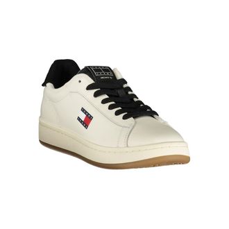 Tommy Hilfiger Lace-up Logo Sneaker - White