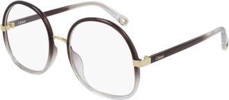 Chlo&eacute; Ladies Black Round Eyeglass Frames CH0032O 002