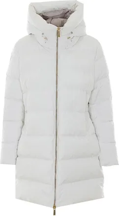 Moorer White Klie Down Jacket
