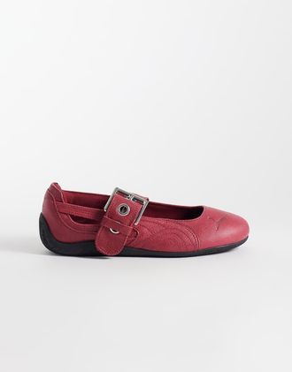 Puma Speedcat Dress-up - Ballerine bordeaux-Rosso