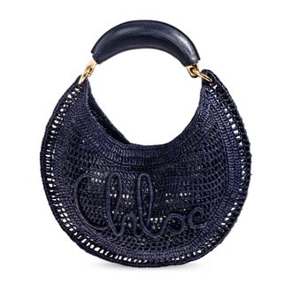 Chlo&eacute; Dames, Tassen, Blauw, Maat: ONE Size Leer