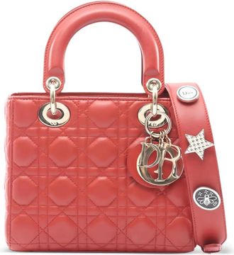 Dior Borsa a mano Lady Dior My ABCDior piccola anni 2010 - Rosso