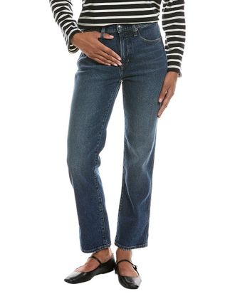 Madewell The Longline Midnight Waters Wash Straight Jean