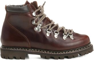 Paraboot Avoriaz leren veterlaarzen - Bruin