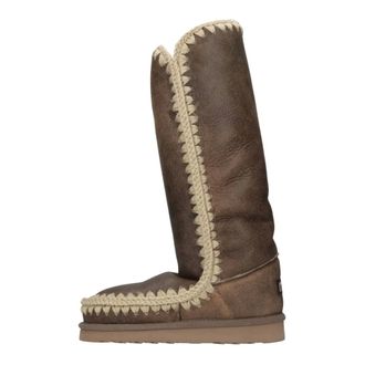 Mou Schoenen, Dames, Bruin, 38 EU, Wol, Mou Laarzen