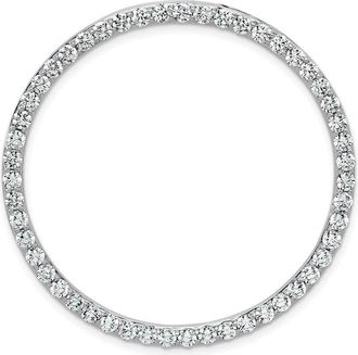 Diamond2Deal 14k Gold Lab Grown Diamond Pendant (3ct, VS, G-H)