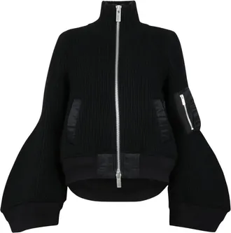 sacai Donna, Giacche, Nero, L, new