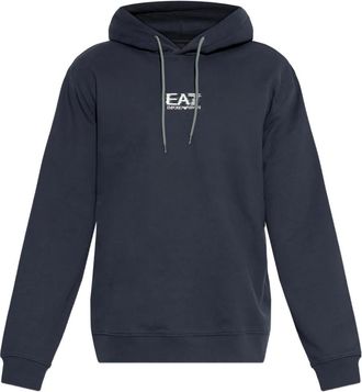 Emporio Armani Felpa con cappuccio - Blu