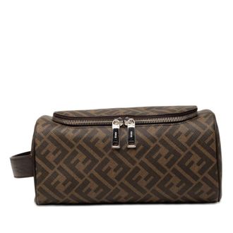 Fendi Pre-owned Fendi FF 1974 Coated Canvas Travel Essential Case Ladies NHXTFQZNMCDUH318