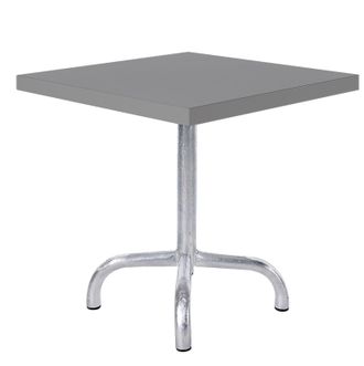 Schubiger M&ouml;bel Metall-Beistelltisch S&auml;ntis Quadratisch