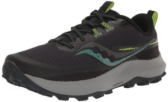 Saucony Mens Peregrino 13 Trail Running Shoe, Fossil Wood, 7 UK
