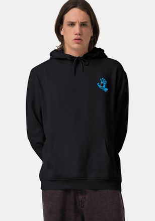 Santa Cruz Hoodie SANTA CRUZ SCREAMING HAND CHEST HOOD, Herren, Gr. L, schwarz, Obermaterial: 80% Baumwolle, 20% Polyester, normal, angesetztes B&uuml;ndchen, Sweatsh